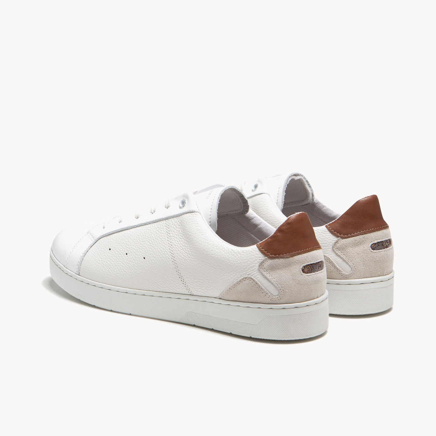 ALEX 2 BLANC+COGNAC - CLÉON