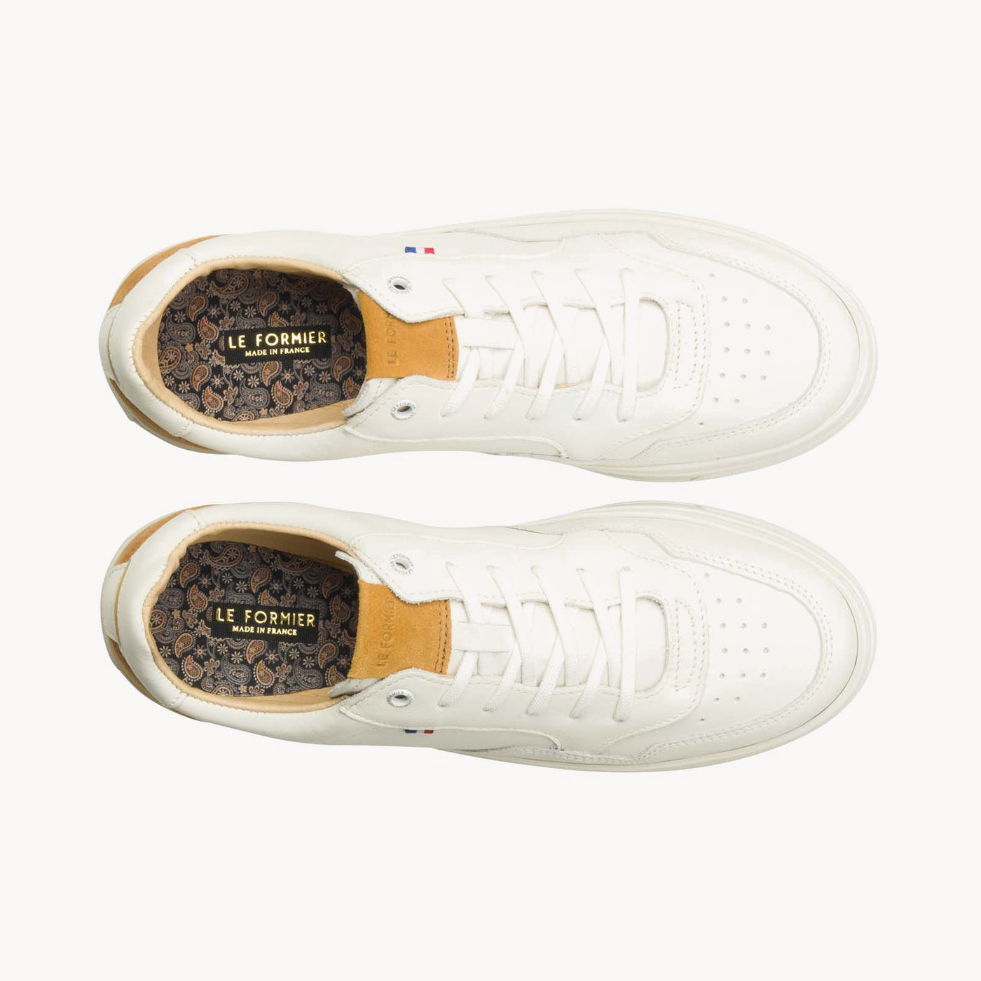 BROCARD 6B ECRU+COGNAC - CLÉON