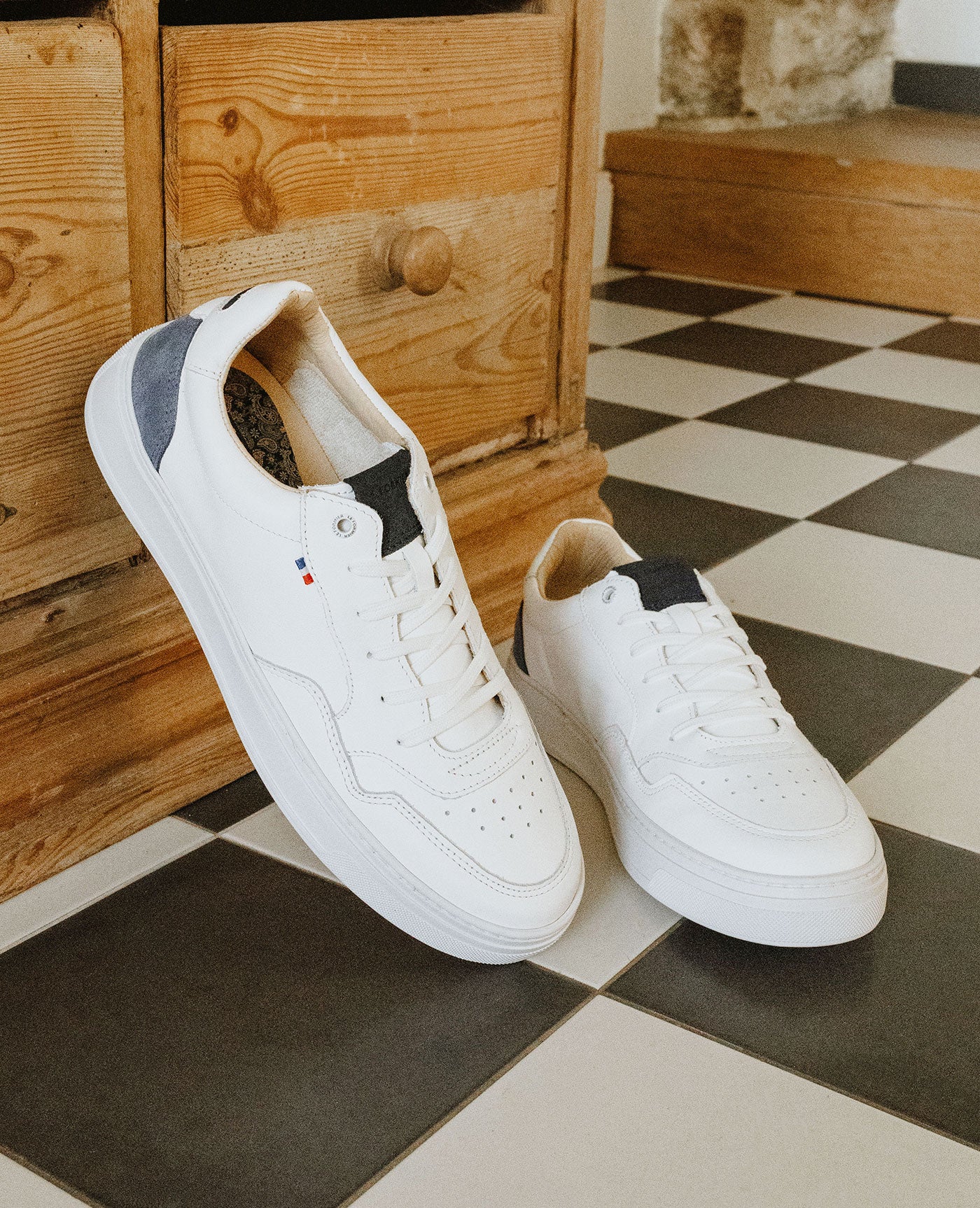 BROCARD 6 BLANC+BLEU - CLÉON