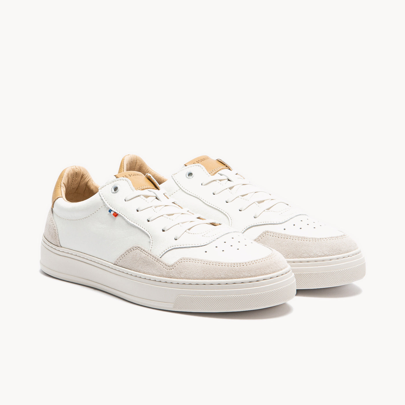 BROCARD B ECRU+MOUTARDE - CLÉON