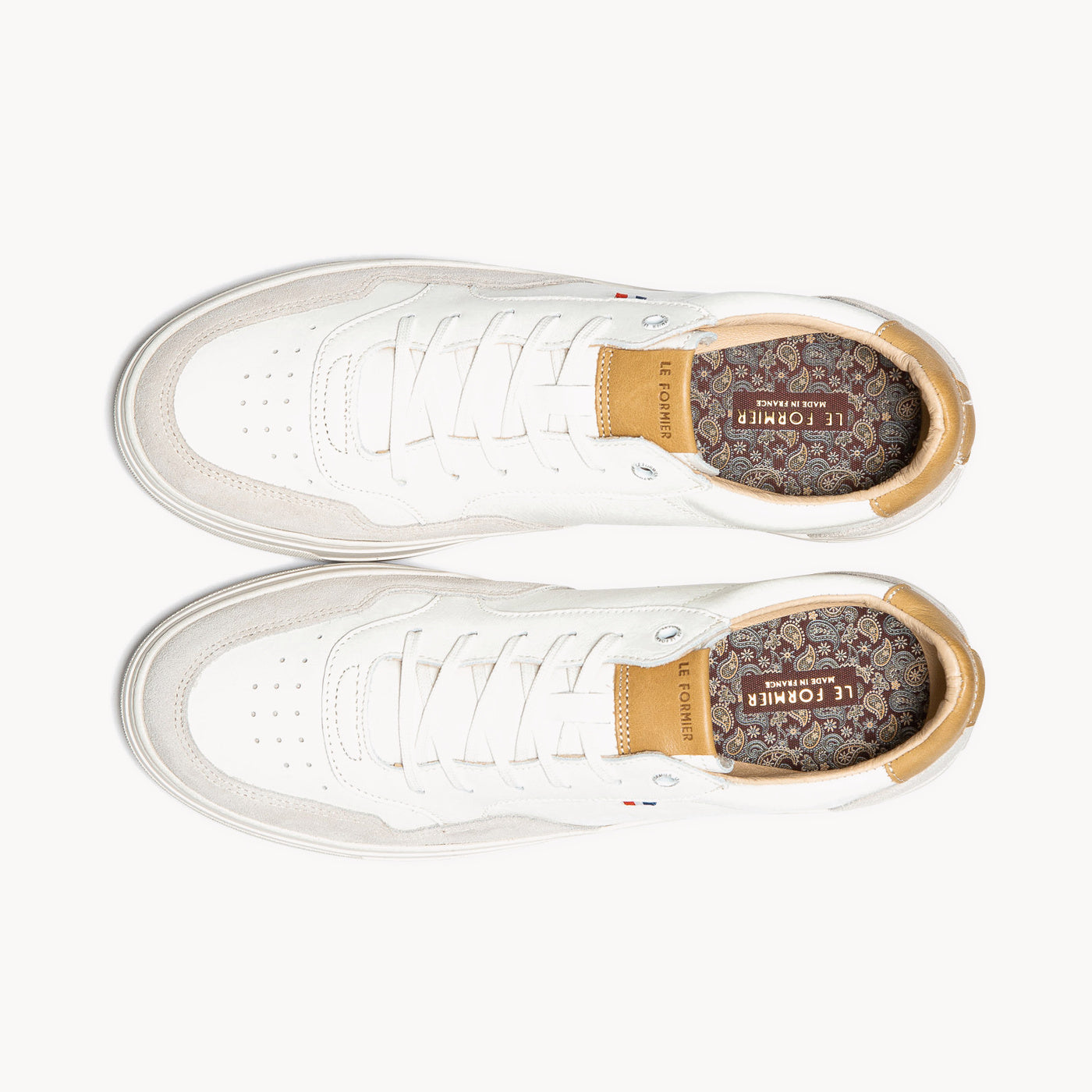 BROCARD B ECRU+MOUTARDE - CLÉON