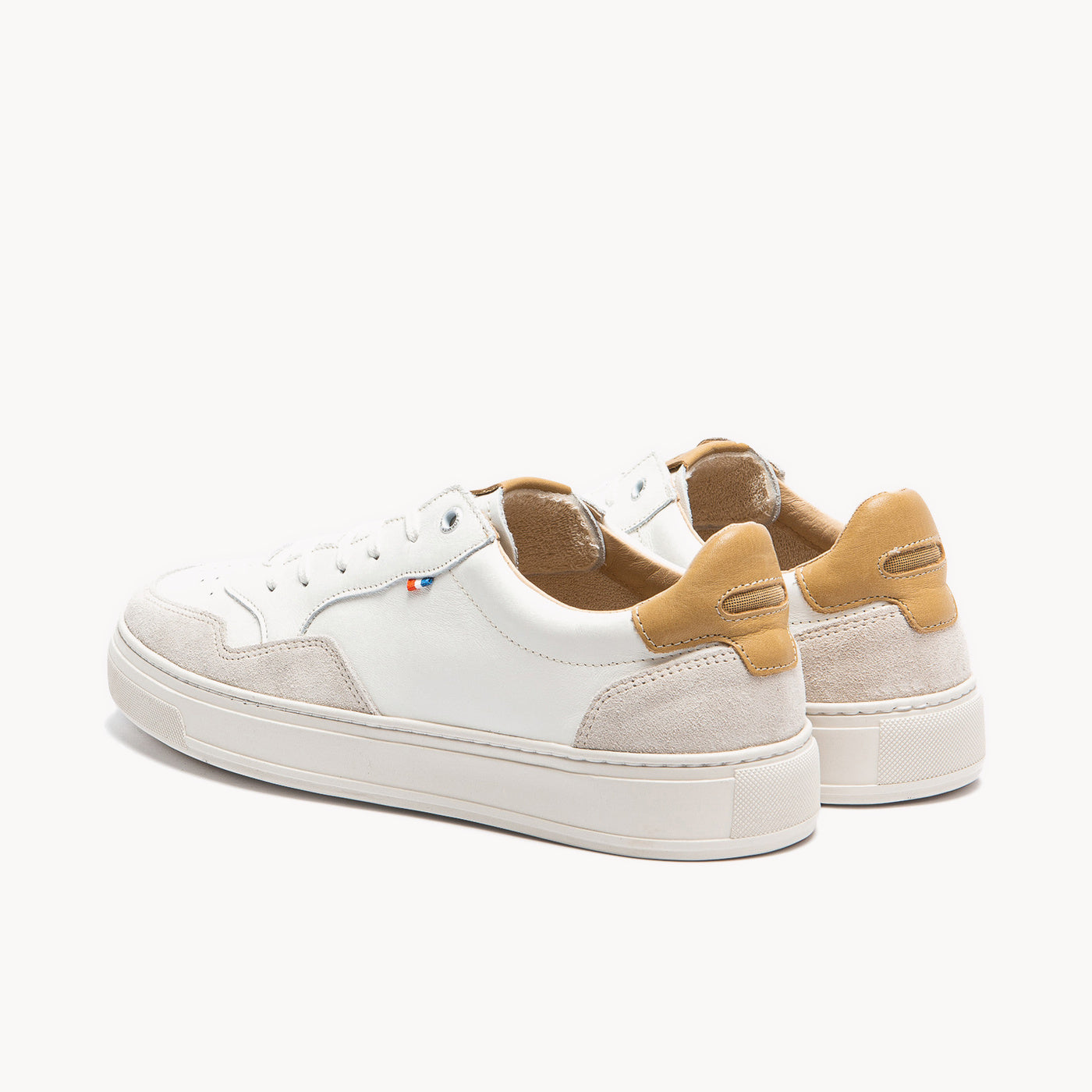 BROCARD B ECRU+MOUTARDE - CLÉON