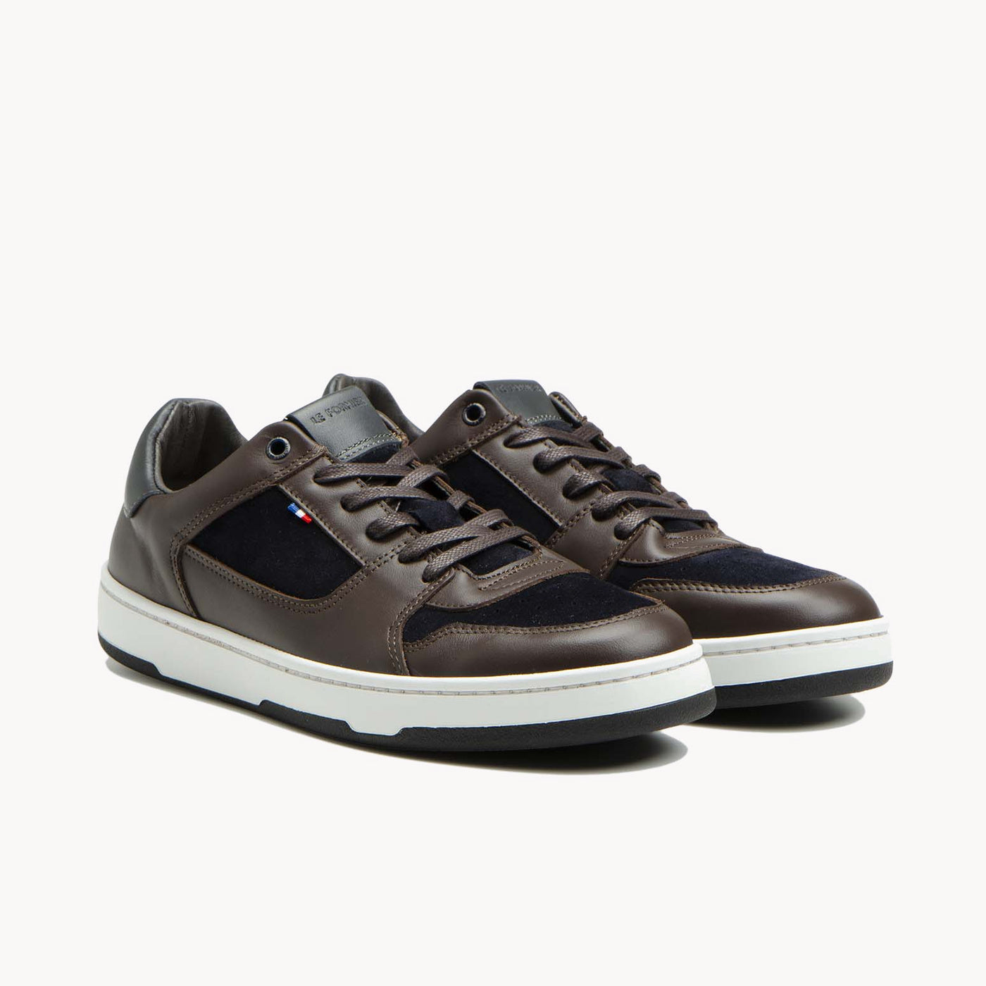 CORNEILLE 1 MARRON+MARINE - CLÉON