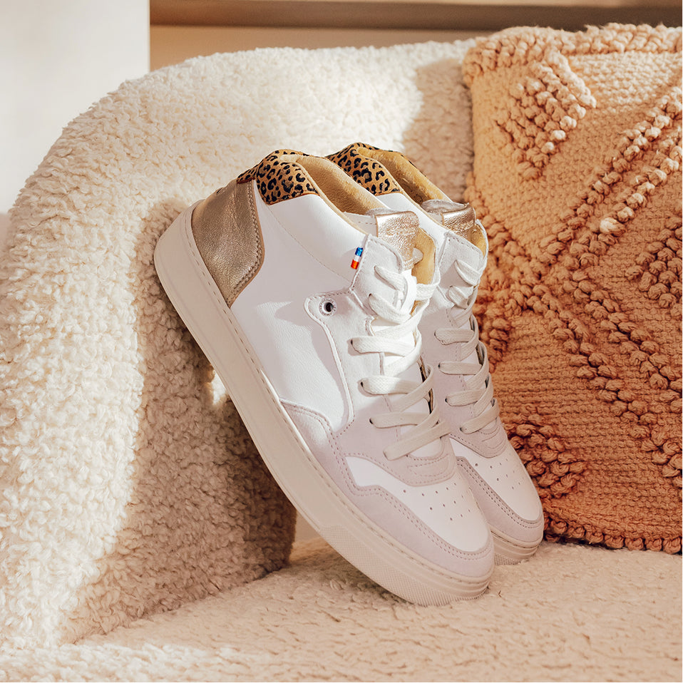 LE FORMIER - chaussures femme motif léopard