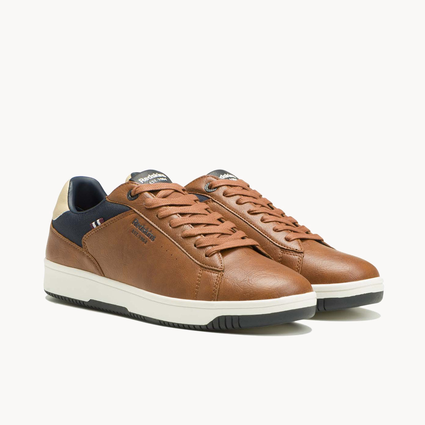 GUNRAY COGNAC+MARINE+BEIGE - CLÉON