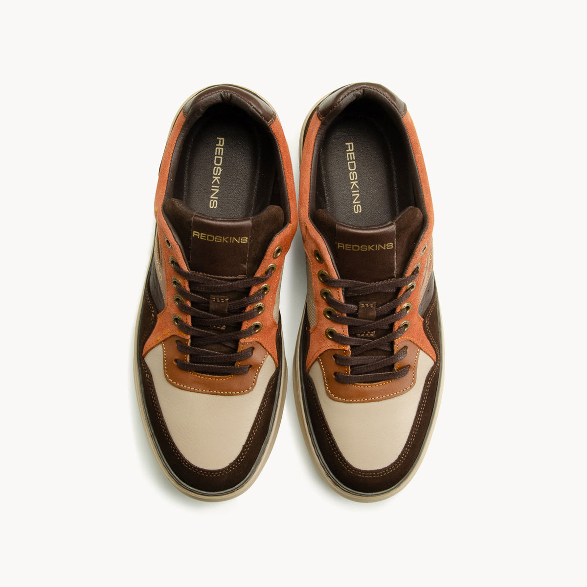 LERMI MARRON+BEIGE+BRIQUE - CLÉON