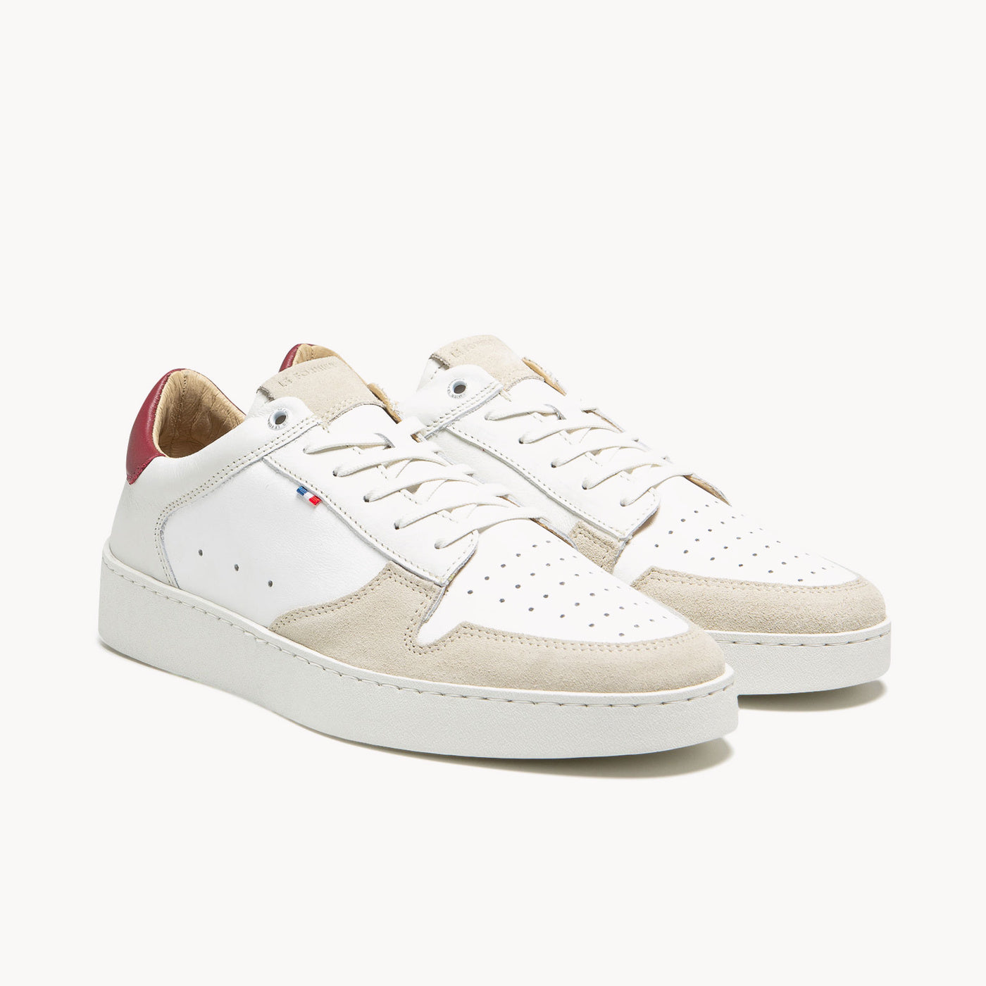 LUCAS 4 ECRU+BORDEAUX - CLÉON