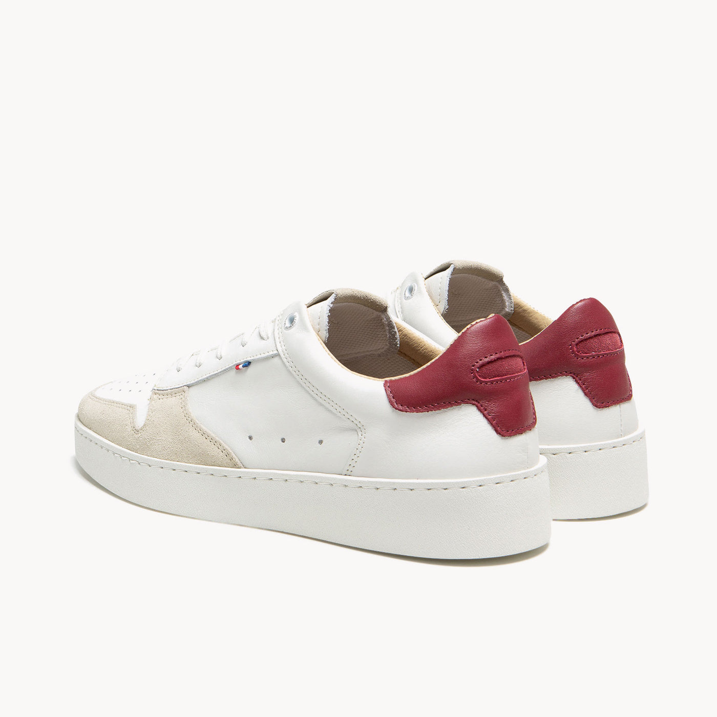 LUCAS 4 ECRU+BORDEAUX - CLÉON