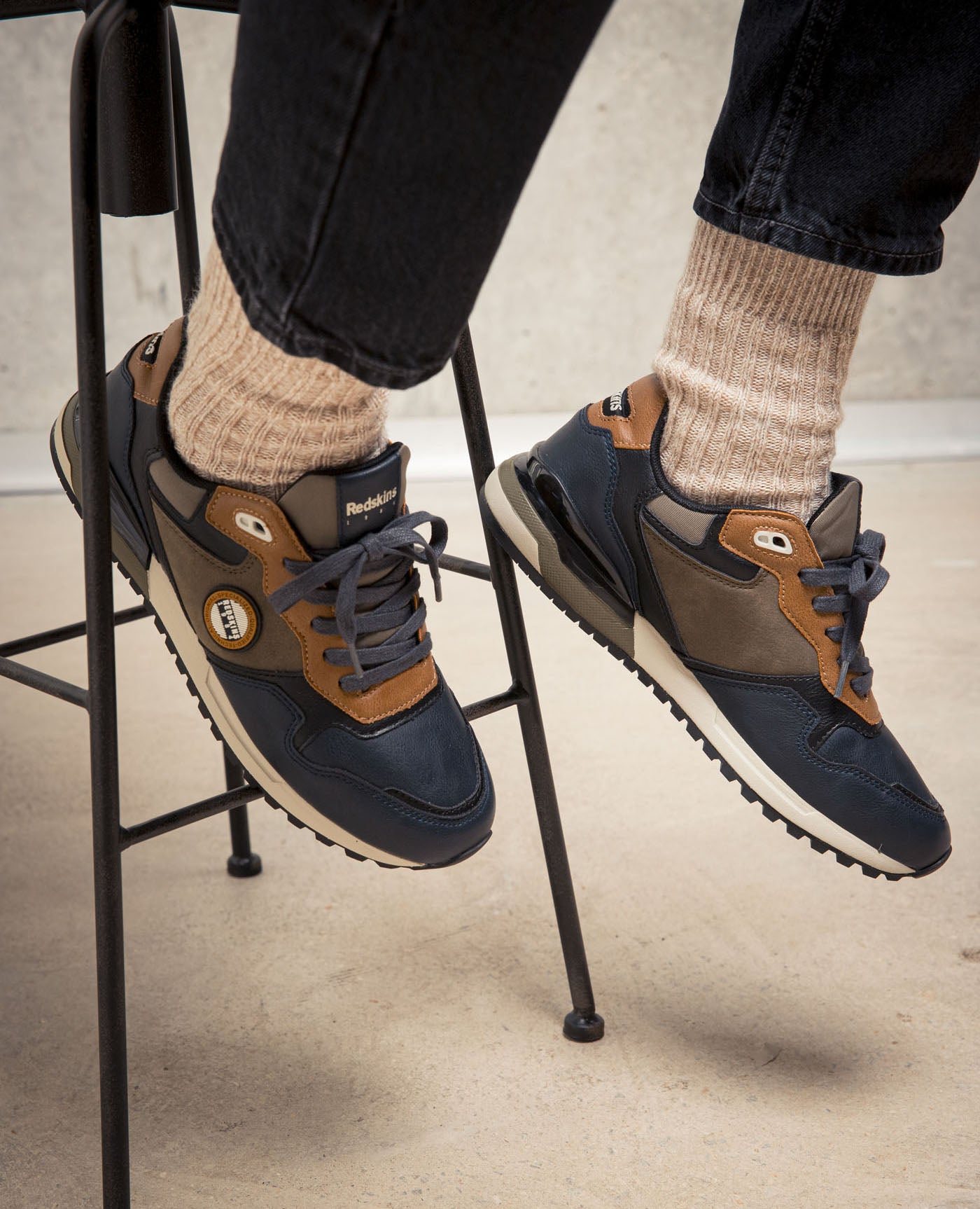 OYAT 3 MARINE+KAKI+CAMEL - CLÉON