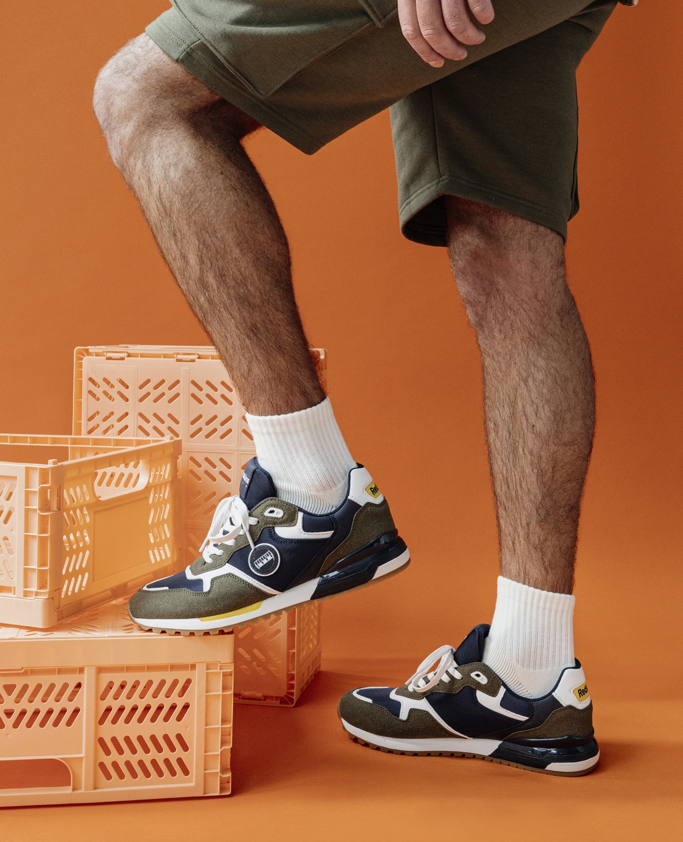 OYATI KAKI+MARINE+BLANC - CLÉON