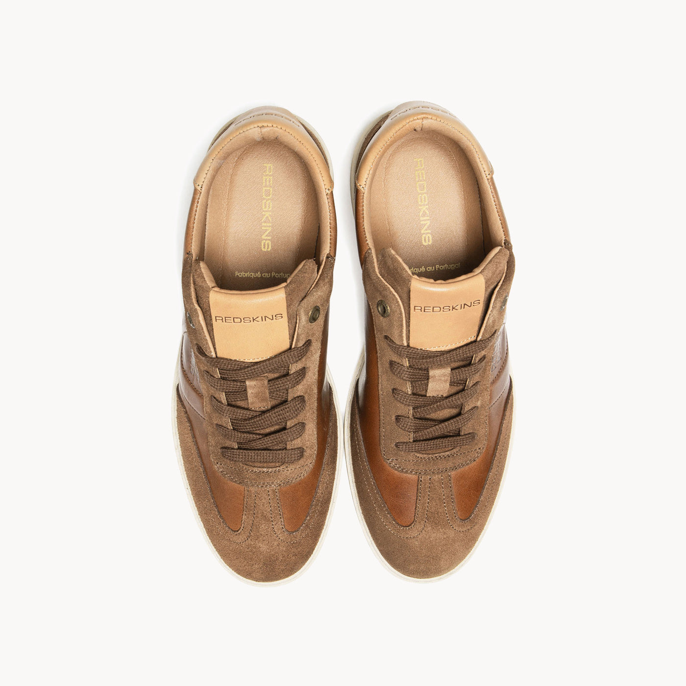QUADRI COGNAC+BEIGE - CLÉON