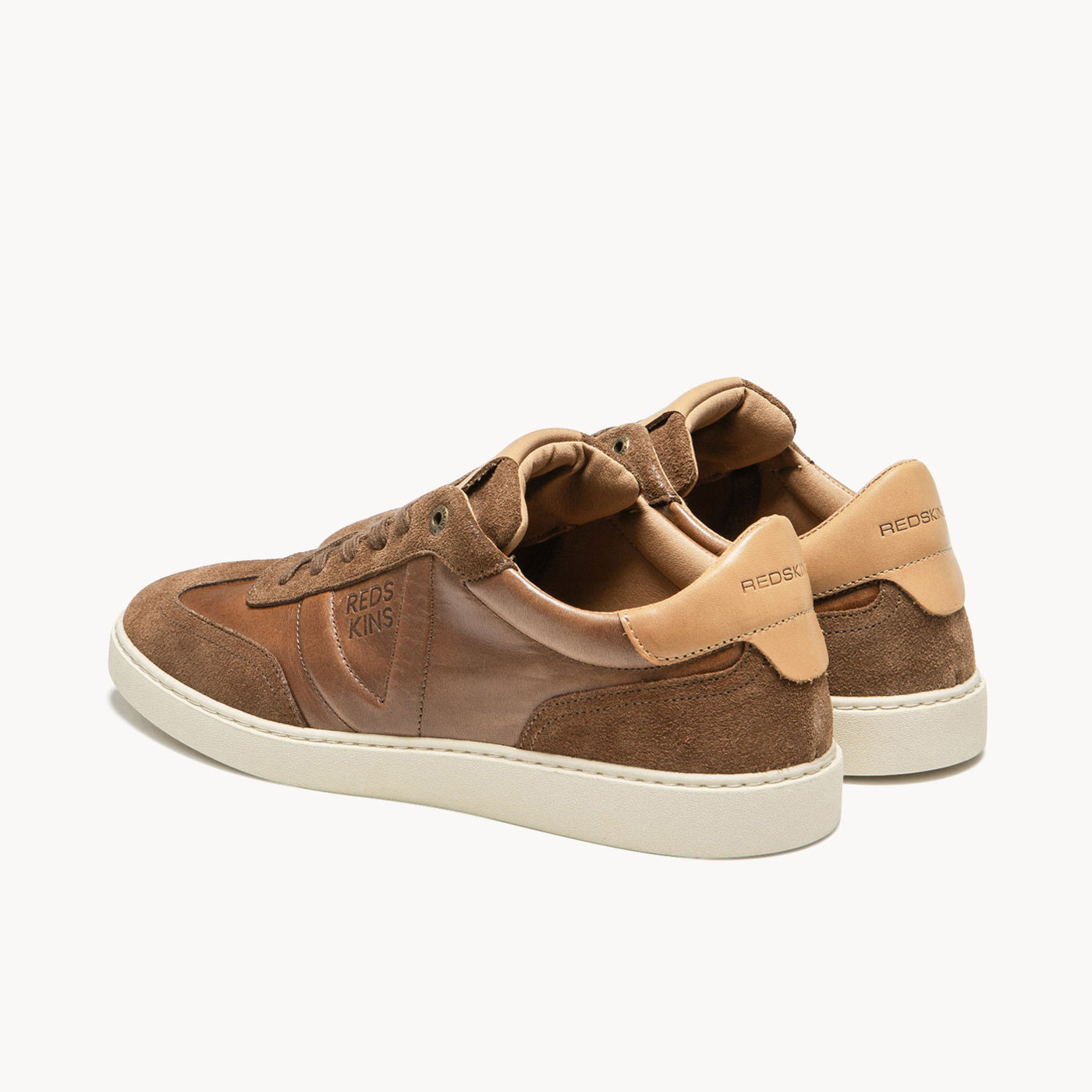 QUADRI COGNAC+BEIGE - CLÉON