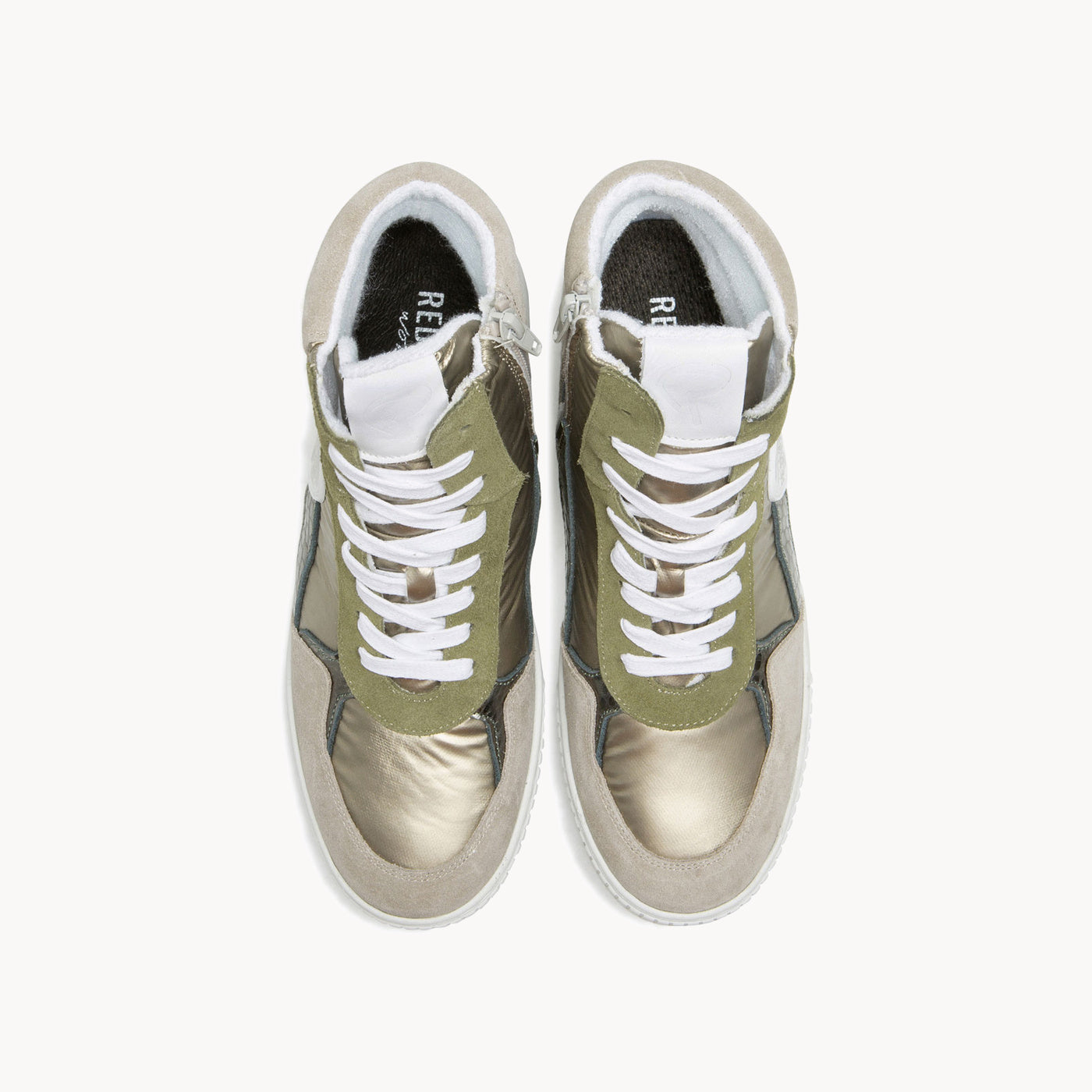 RS.CREW BEIGE+OR - CLÉON