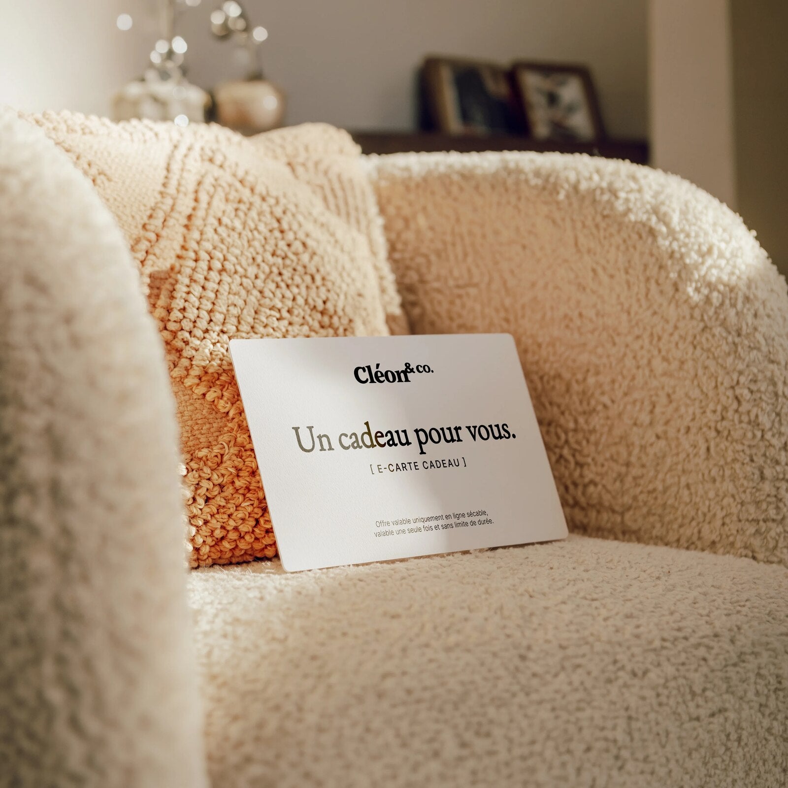 E-carte cadeau Cléon&Co