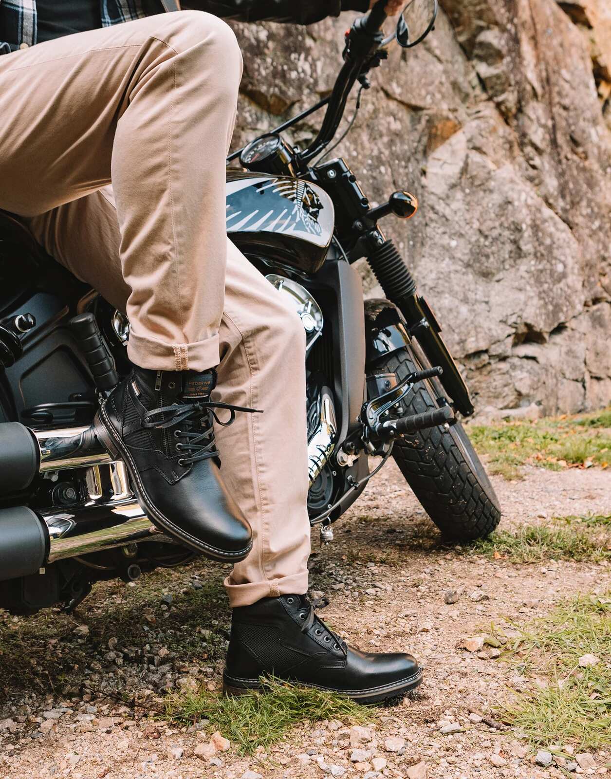 Cléon & Co - boots biker Redskins homme